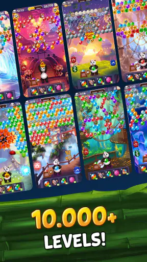 Panda Pop! Tolles Bubble-Spiel screenshot
