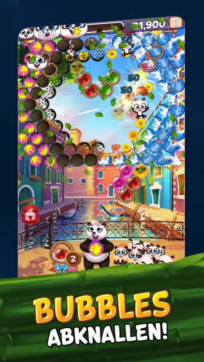 Panda Pop! Tolles Bubble-Spiel screenshot