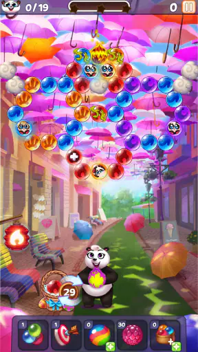 Panda Pop! Tolles Bubble-Spiel screenshot