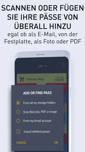 PassWallet - digitale Karten screenshot