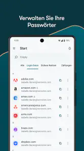 Passwort-Manager von Dashlane screenshot