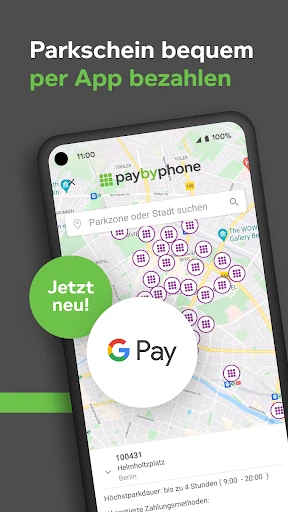 PayByPhone – Parken per App screenshot