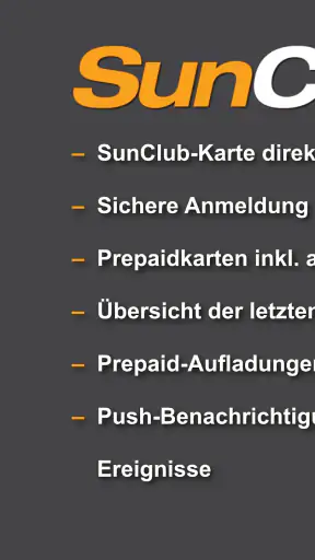 PCA SunClub screenshot