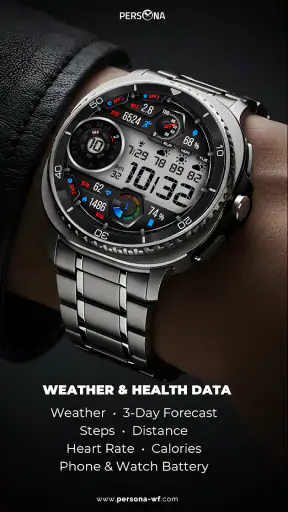 PER12 Digital Watch Face screenshot