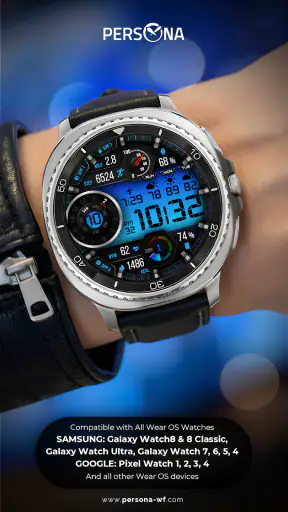 PER12 Digital Watch Face screenshot