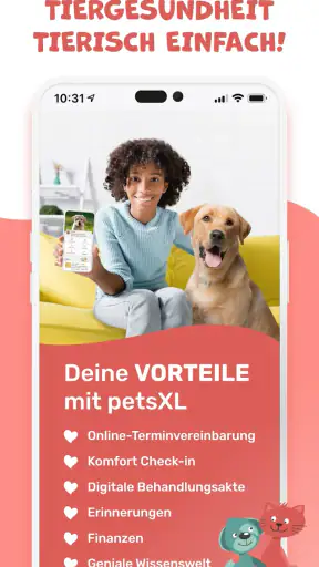 petsXL | smarte Tiergesundheit screenshot