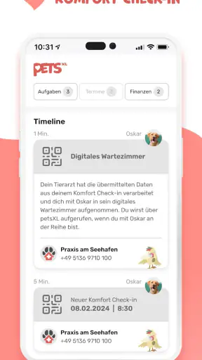 petsXL | smarte Tiergesundheit screenshot