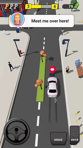 Pick Me Up 3D: Taxi-Spiel screenshot