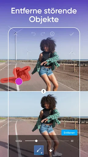 Picsart Bilder bearbeiten AI screenshot