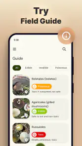 Pilze per Foto bestimmen screenshot