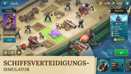 Pirate Ships・Baue und kämpfe screenshot