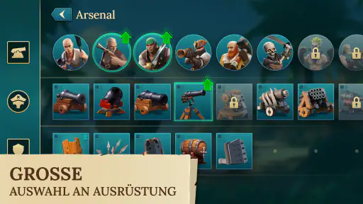 Pirate Ships・Baue und kämpfe screenshot