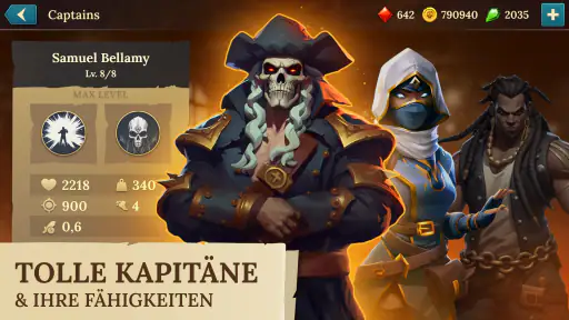 Pirate Ships・Baue und kämpfe screenshot