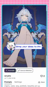 PixAI: AI Anime Generator screenshot