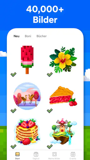 Pixel Art - Malen nach Zahlen screenshot