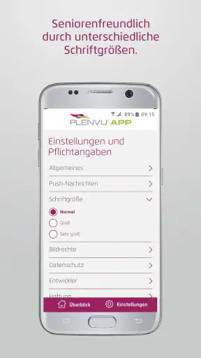 PLENVU® App screenshot