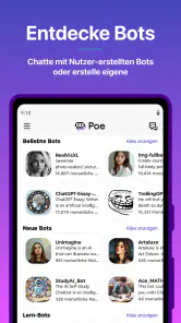 Poe - Schneller KI-Chat screenshot
