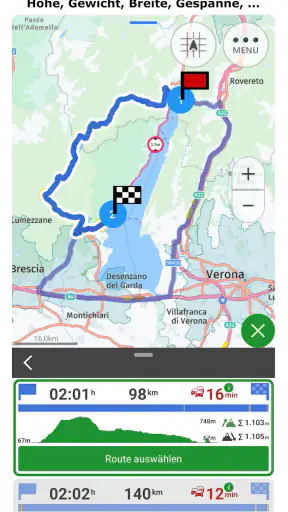 POIbase Navi screenshot