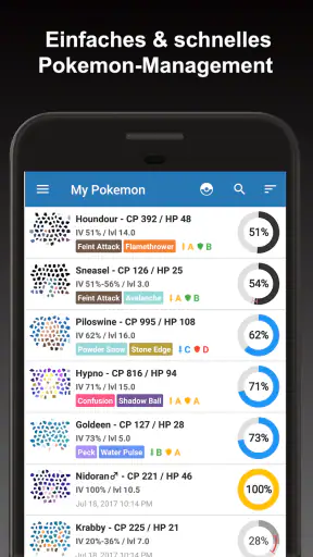 Poke Genie - Fern-Raid IV PvP screenshot