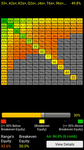 PokerCruncher - Advanced Odds screenshot