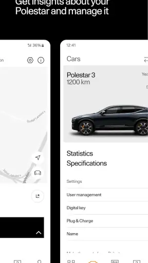 Polestar screenshot