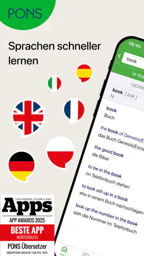 PONS Übersetzer & Wörterbuch screenshot