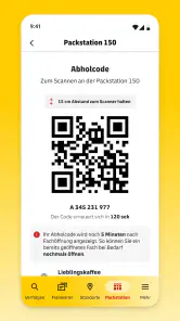 Post & DHL screenshot