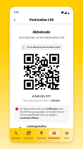 Post & DHL screenshot