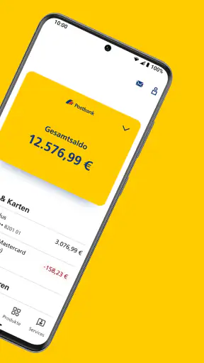 Postbank screenshot