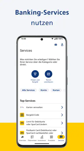 Postbank screenshot