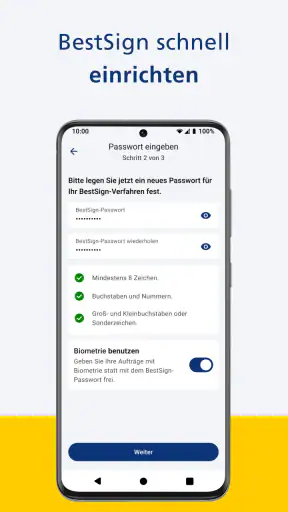 Postbank BestSign screenshot