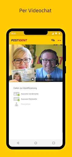 POSTIDENT screenshot