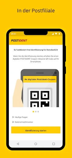 POSTIDENT screenshot