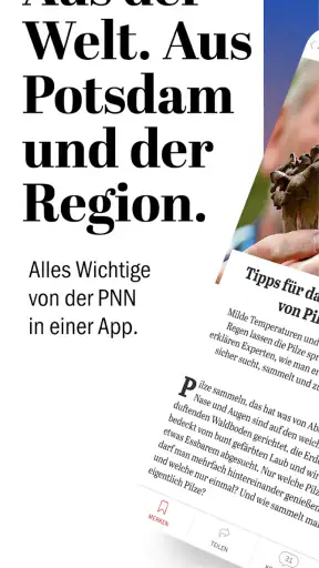 Potsdamer Neueste Nachrichten screenshot