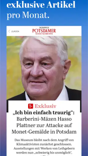 Potsdamer Neueste Nachrichten screenshot