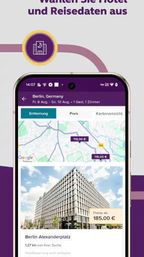 Premier Inn-Hotels screenshot