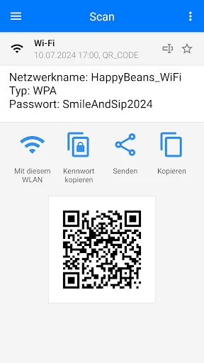 QR & Barcode Scanner (Deutsch) screenshot