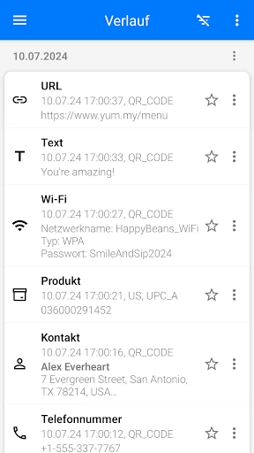 QR & Barcode Scanner (Deutsch) screenshot