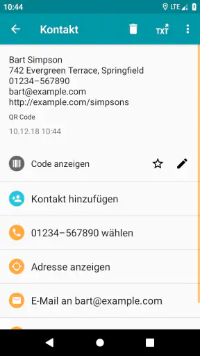 QR- & Barcode-Scanner Pro screenshot