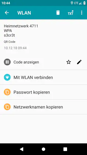 QR- & Barcode-Scanner Pro screenshot