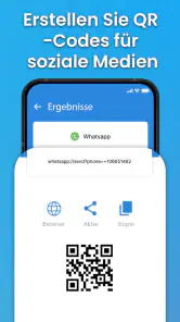 QR-Code-Scanner und –Generator screenshot