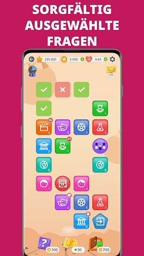QuizzLand Allgemeinwissen Quiz screenshot