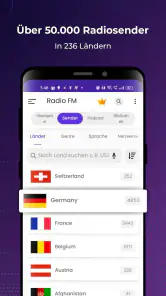 Radio FM: Live-Radio-App screenshot