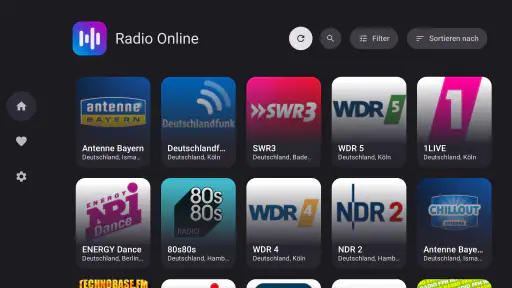 Radio Online screenshot