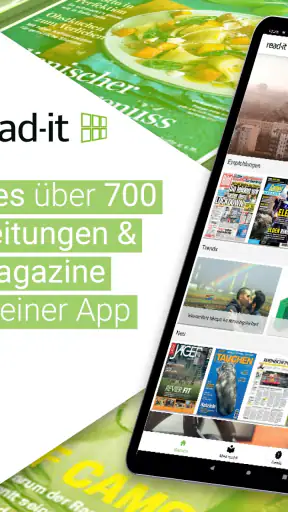 read-it: Zeitungen & Magazine screenshot
