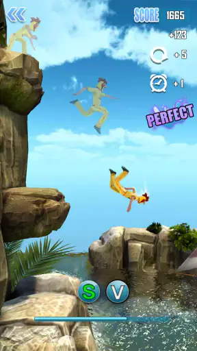 Reales Wasserspringen 3D screenshot