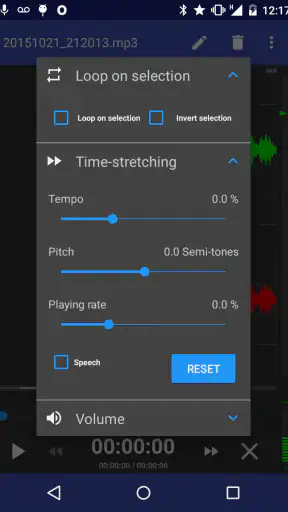 RecForge II Pro: Diktiergerät screenshot
