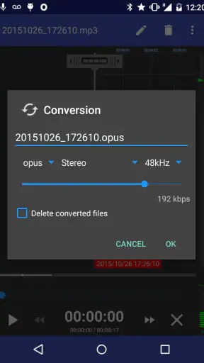 RecForge II Pro: Diktiergerät screenshot