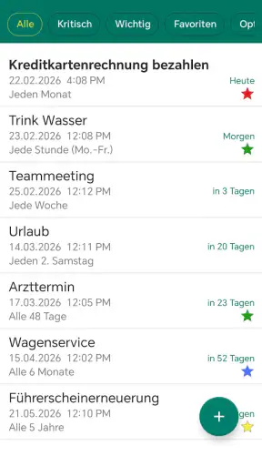 Reminder Pro - Erinnerung screenshot
