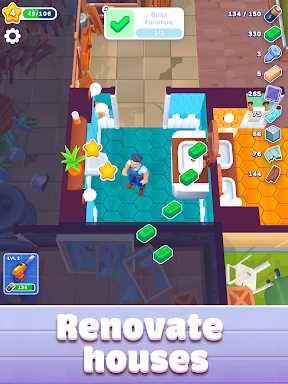 Renovation Day: Haus-Design screenshot
